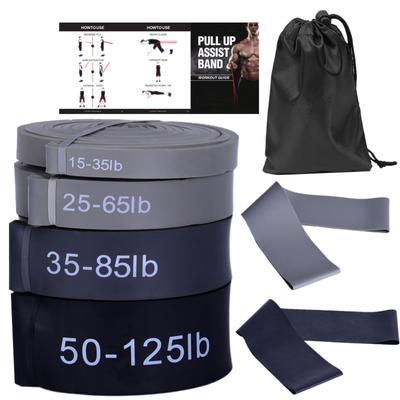 Latex Resistance Bands Set Workout Band Exercise Band with Storage Bag for For Yoga Pilates Workout