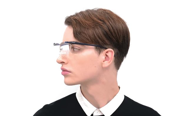Magnifying Blue Light C1 [OWNDAYS] Glass, 1.6x, Cut, Black, OLP2003T-0S_16