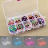 10 Grids Storage Box Container Jewelry Bead Case Organizer Boxes Case Compartments Plastic Transparent Detachable Organizadores