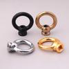 1Pc M10 Fine Tooth Chandelier Iron Pendant Ring  Lamp Closed Hook Chain Load-Bearing Iron Ring For Ceiling Light Hanging