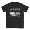 T-shirt casual Burzum da uomo T-shirt in cotone a girocollo T-shirt a maniche corte Abbigliamento grafico