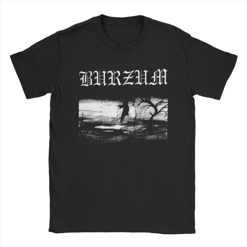 

Повсякденна футболка Burzum для чоловіків, бавовняна футболка з круглим вирізом, футболка з коротким рукавом, графічний одяг XXXXXL чорний