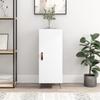 vidaXL Sideboard White 34.5x34x90 Cm Wood-based Panel