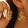 2026 Theme Acrylic Earrings Smooth Surfaces Unique Accessory Casual Formal Earrings Suitable for Fashion Women Present