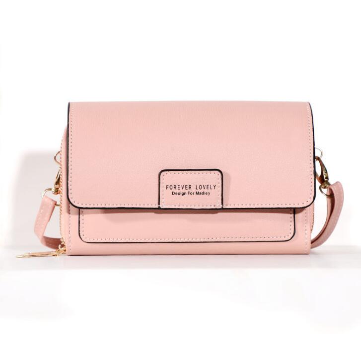 Crossbody Phone Bag for Women PU Leather Cellphone Shoulder Bags Card Holder Wallet Purse