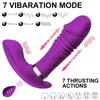Vibrator Purtabil Controlat prin Telecomandă Muhuan – Dildo Telescopic Realist din Silicon pentru Femei, Jucărie Sexuală Erotică pentru Adulți.