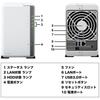 Synology NAS Kit DS223j 2-Bay with Quad-Core CPU and 1GB Memory - Ideal for Light Users - Distributed by Fieldlake, a Domestic Authorized Distributor