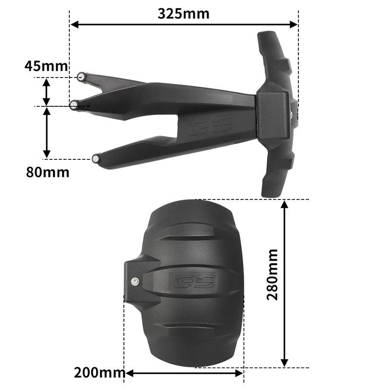 Motorrad Kotflügel Für BMW R1250GS R1200GS LC ADV 2013-2022 R 1250 1200 GS Hinten Fender Splash Guard Reifen Hugger schlamm Schutz