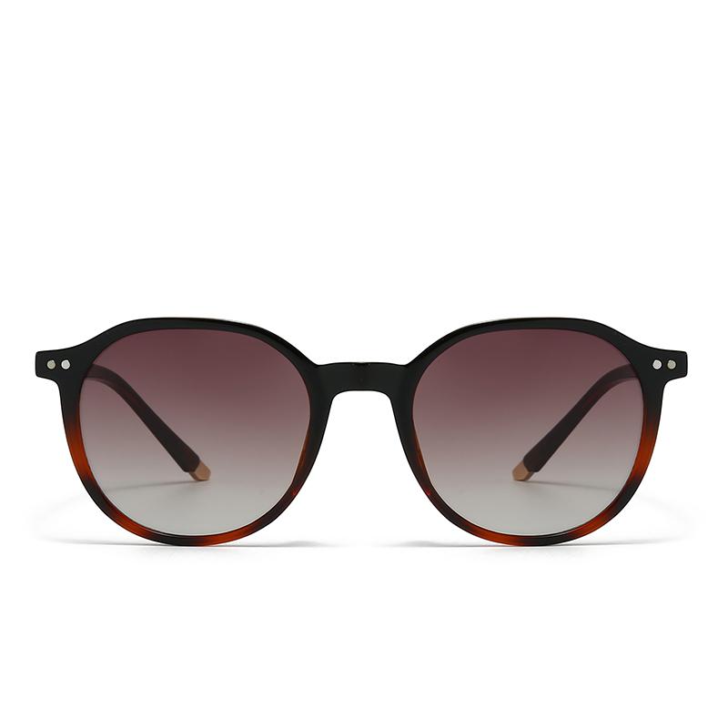 Latest European and American Cross-Border Trendyy Stt Photography Retro Literary Sunglasses Modern Charm Ins Style Round Sunglas