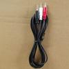 3.5mm Male To Double 3.5mm Audios Cable 3.5mm Splitter Cable for Enhances Stereo Sound with Gold Plate Connectors