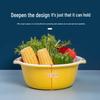 Chahua Wheat Ear Double-Layer Draining Basket