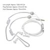 Tube Earbuds Ergonomic Radiation   Noise Reduction Portable Binaural 3.5mm   Tube Headset for Laptop Tablet