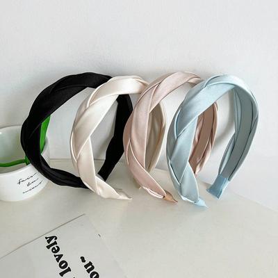 Accessories Hairband Headband Female Fashion Summer Hair Tie Hair Solid Color