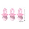 200Pcs Acrylic Pacifier Baby Nipples Baptism Birthday Gift   Decoration Accessories