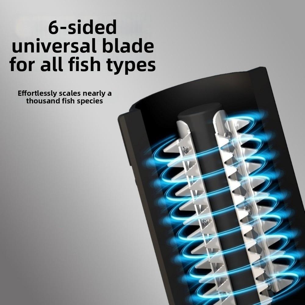 Raschietto Elettrico Portatile per Pesce Pulitore Efficiente per Pesce Raschietto Rimuovi Squame di Pesce Strumento per Frutti di Mare