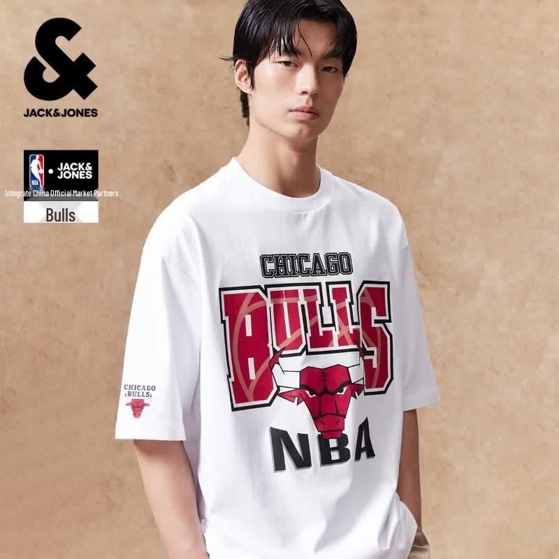 Jack & Jones NBA Chicago Bulls Graphic T-shirt 2XL