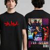 2026 Summer New Arrival Evangelion Pattern Street Style Print ShortSleeve TShirt Y2k Style Suitable For Both Unisex And Unisex