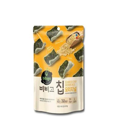 Bibigo Korean Seaweed Chips Original 40g