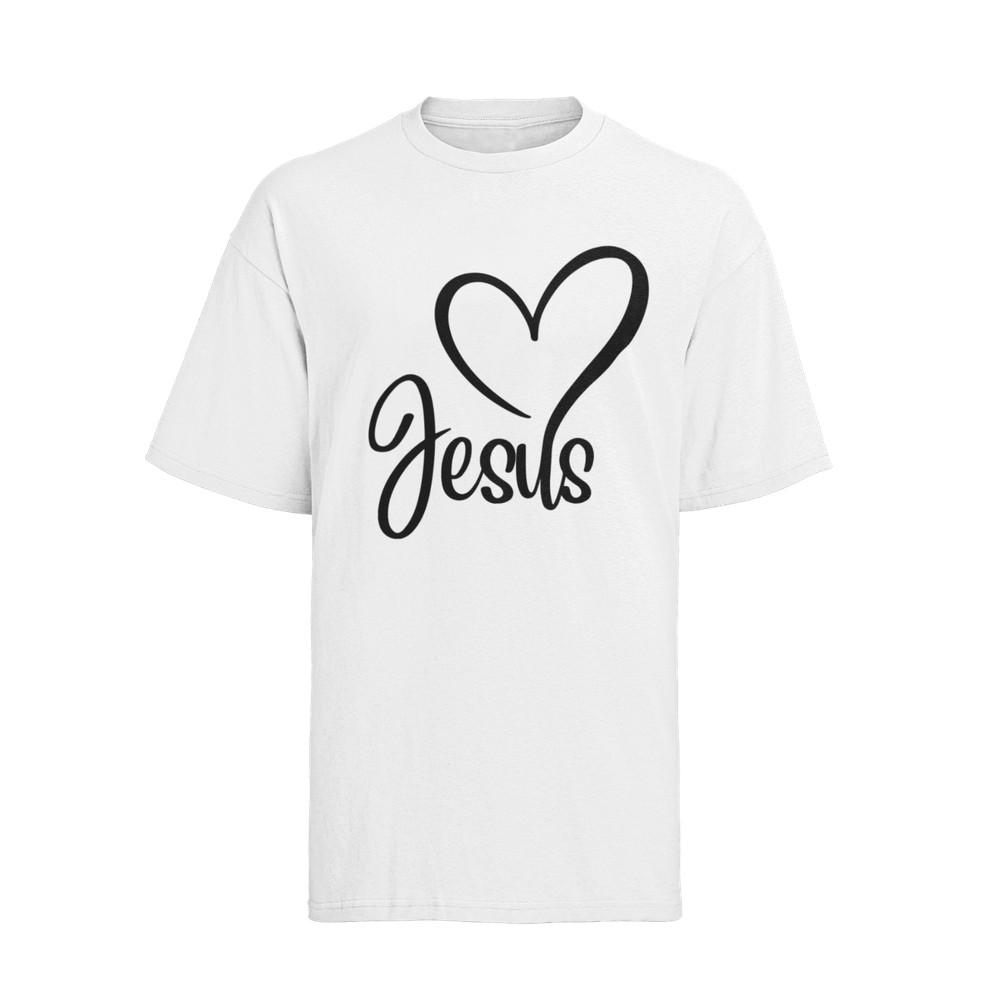 

Herren T-Shirt Bio Baumwolle Jesus is King Gott Bibel Love Beten Kirche Glauben XL