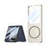 Luxury Slim Matte Magsafe Phone Case for Samsung Galaxy Z Flip 7 Flip7 ZFlip7 Built-in Screen Protector Full Protection Cover