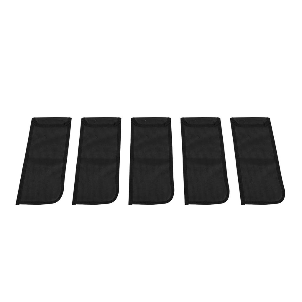 5PCS Camping Tent Stake Bag Multifunctional Puncture Resistant Tent Peg Storage Bags Nail Pouch for