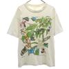OLD 90s Insect Short Sleeve Single Stitch Print T-shirt White Men's Used