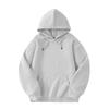 Autumn and Winter New Pure Cotton Solid Color Loose Casual Sports Jacket with Thick Fleece Hooded Sweatshirt