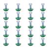 Motorcycle Plate Mounting Hardware with Anodized Countersunk Washers, Socket-Head Bolts and Nuts for Replacement