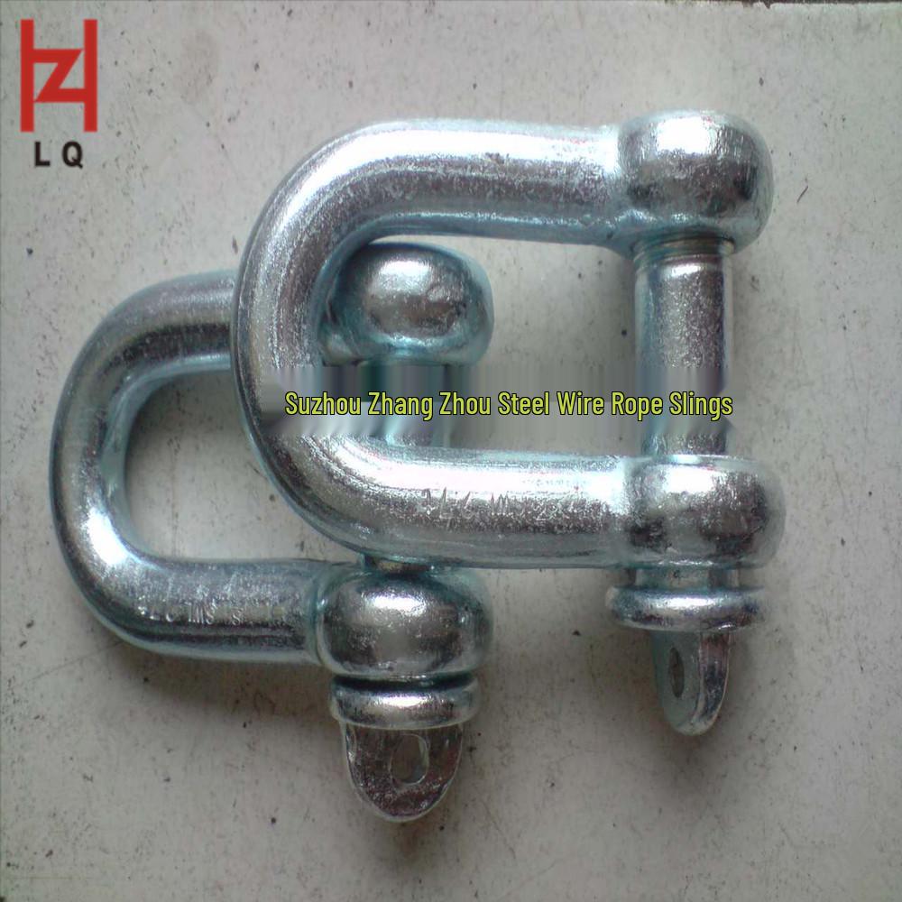 Available: 3.3T National Standard D-type & U-type Lifting Shackle, Lifting Snap Hook