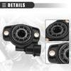 ACROPIX Plastic #91463158/9564463180 Throttle Position Sensor for Volksw Agen, Black