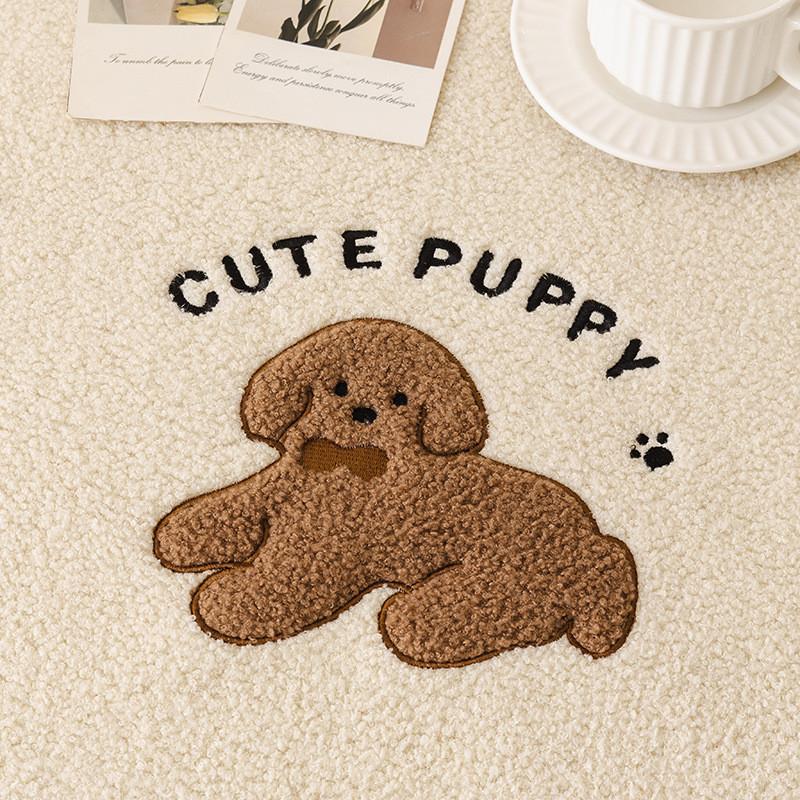 1pcs Soft Plush Sofa Protector Cartoon Cute Non Slip Machine Washable Dustproof Living Room Cover