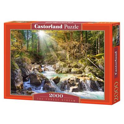 Castorland Klasik Puzzle 2000 parça (Orman Deresi)