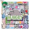 10 30 50pcs Hippo Stickers Animals DIY Gift Kids Toys Laptop Suitcase Skateboard Phone Guitar Decals Graffiti Cartoon Sticker