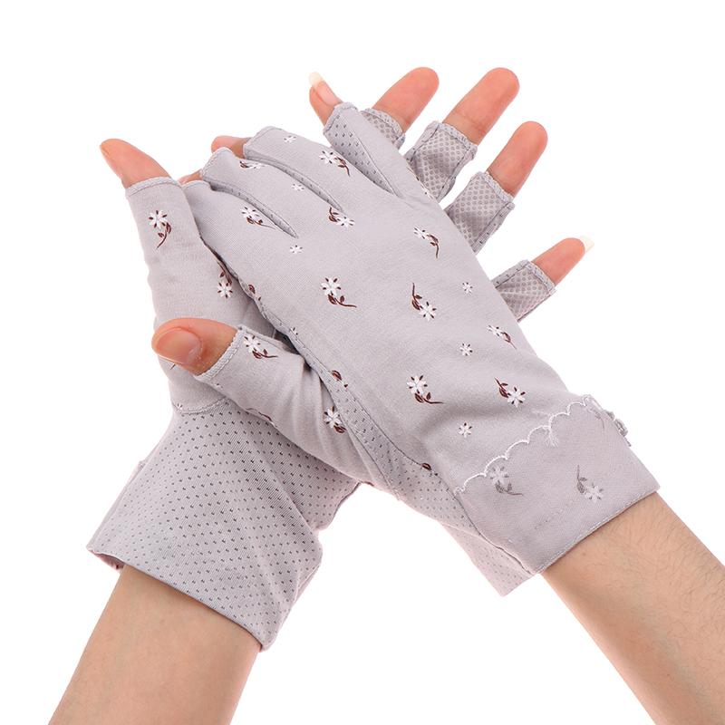 1 Pair Anti Uv Nail Gloves Uv Gel Shield Glove Fingerless Manicure Nail Art Tools Led Lamp Nails Dryer Radiation Hand