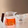 Tea Cup 350ml Pyrex Tea Set Accessories Chinese Kung Fu Cup With Handle Fair Cup Handmade Teapot Filter Tea Set