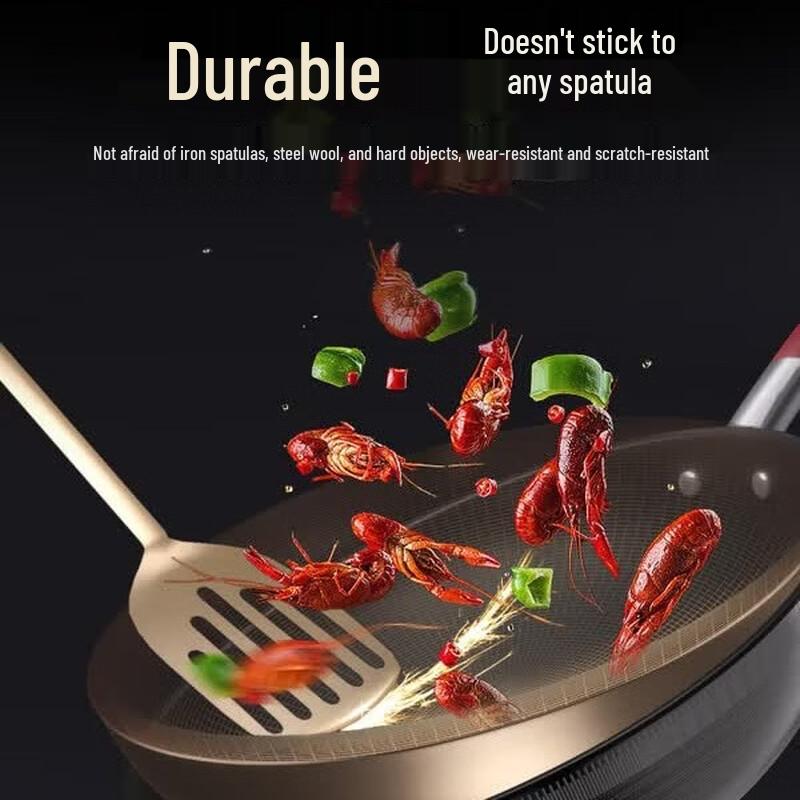 KOBACH Pure Titanium Non-Stick Wok - 30cm