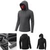 Stylish Loose Fit Long Sleeve Hoodie Sweatshirt With Skull Head Mask Print