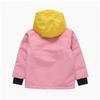 Stella Mccartney Tt2a20 Z0432 999 Color Block Round Logo Hooded Ski Kids Jacket