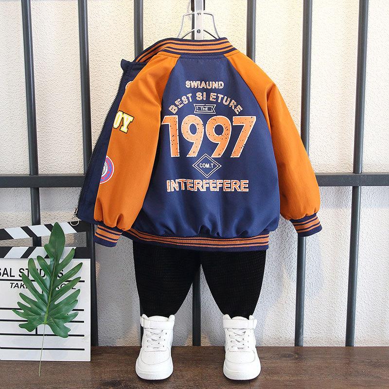 Autumn Jacket Baseball Suit Clothes for Teen Quilted Coats Cotton Jacket Children's Bomber Tiny Kids Jackets Girl Boy