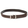 Halden (W) Square Vintage Silver Cowhide Leather Belt (T024_brown)