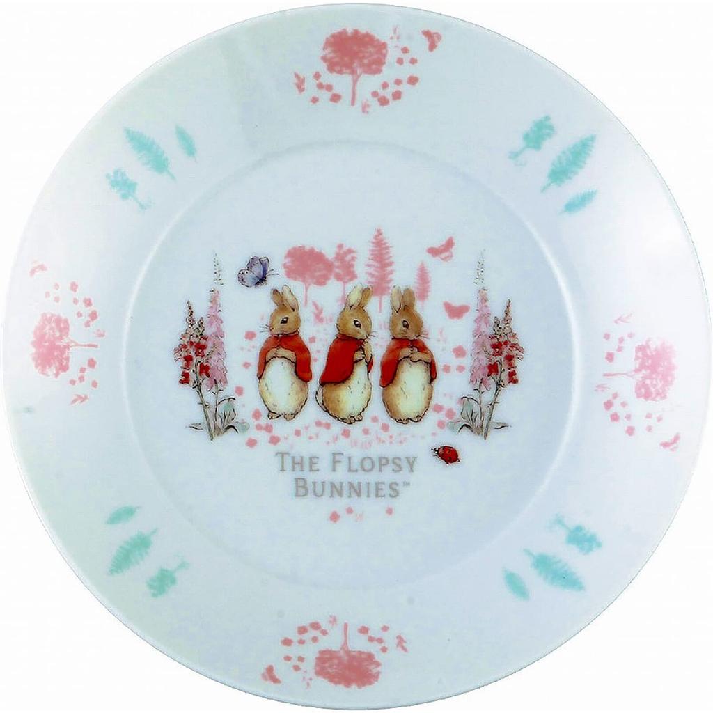 Yamaka Shoten Peter Rabbit Plates, Pair, Approx. 19cm, Microwave Safe, Made In Japan, PR560-153
