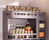Wall-Mounted Kitchen Spice Rack & Seasoning Organizer