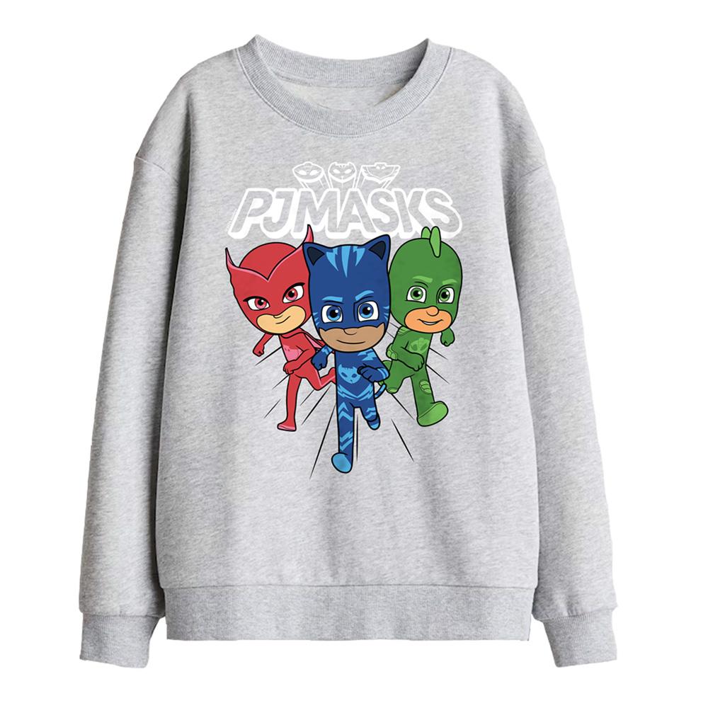 PJ Masks Felpa a Tre Eroi per Bambini