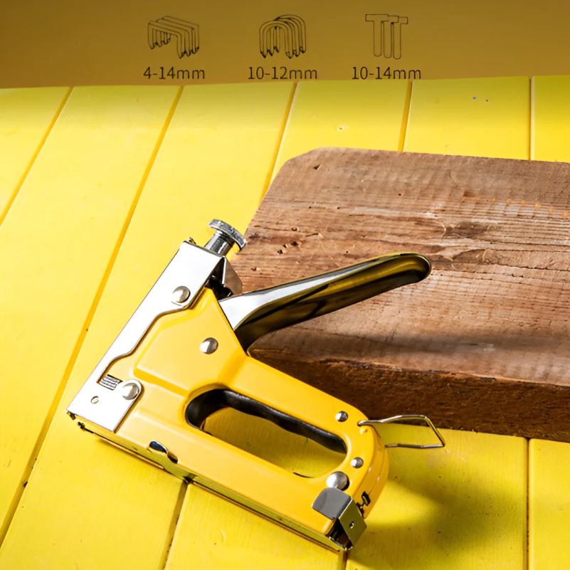Professional Tapecator Stapler Stapler Stapler 3 in 1 Manual Pressure Adjustment