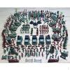 307x Plastikspielzeugsoldaten Herren Spielset Zaun Öltank Automodellbausätze