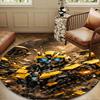 Trans-formers Round Rug for Livingroom,Bedroom, Palyroom, Chair Rug, Area Rug, Circle Carpet, Large Size Decor Fan Christmas Gift