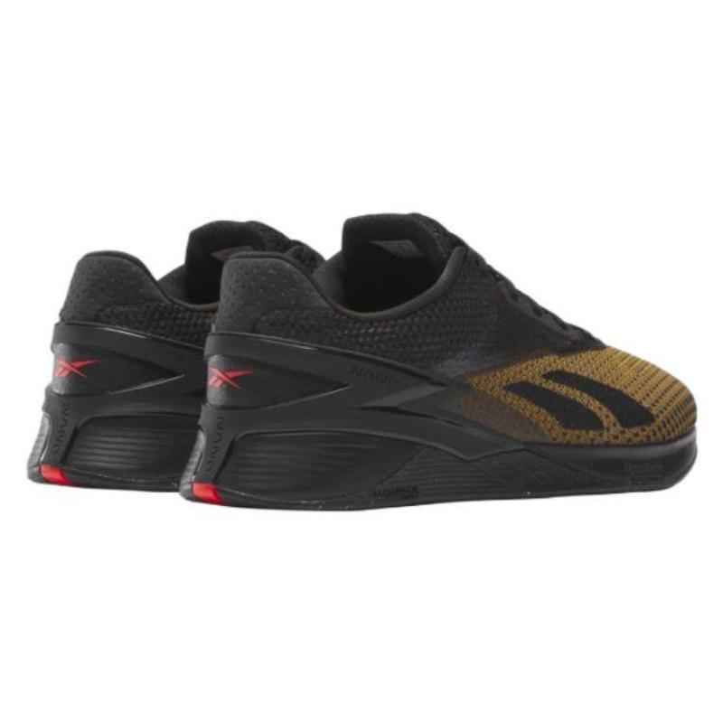 Reebok Nano X3 Unisex Black Court Brown Neon Cherry 100033788