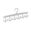 Clip Portable Multi-Functional Hanger Wave Hook 12-Hook Rotating Hanger Multi-Hook Rotatable Closet Organizer Dorm