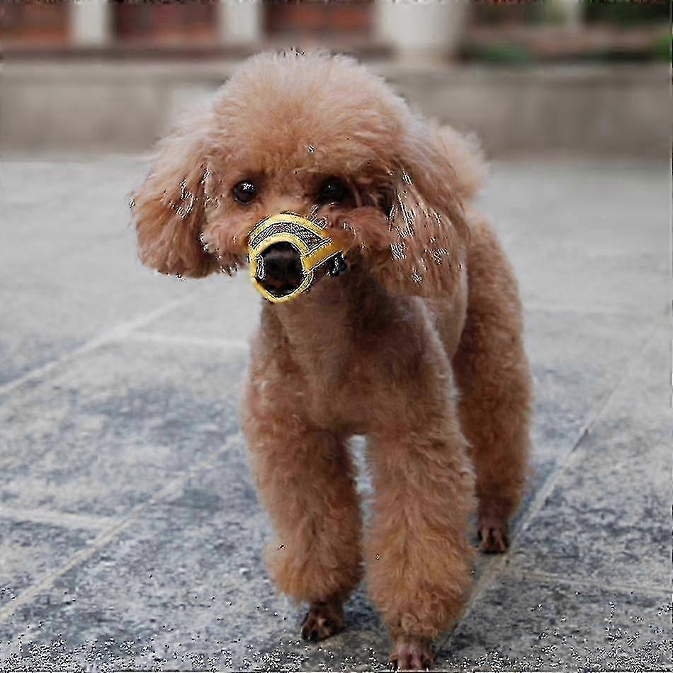 2025 Adjable Nylon Mesh Muzzle For S Medium Lar Dogs Biting Chewing And Lic-ribn XL Pink Dog Muzzle