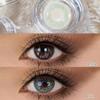 FreshLady Sun Kissed Colored Contact Lenses 14.2mm Soft Yearly Contacts for Daily Wear, Halloween & Makeup Looks